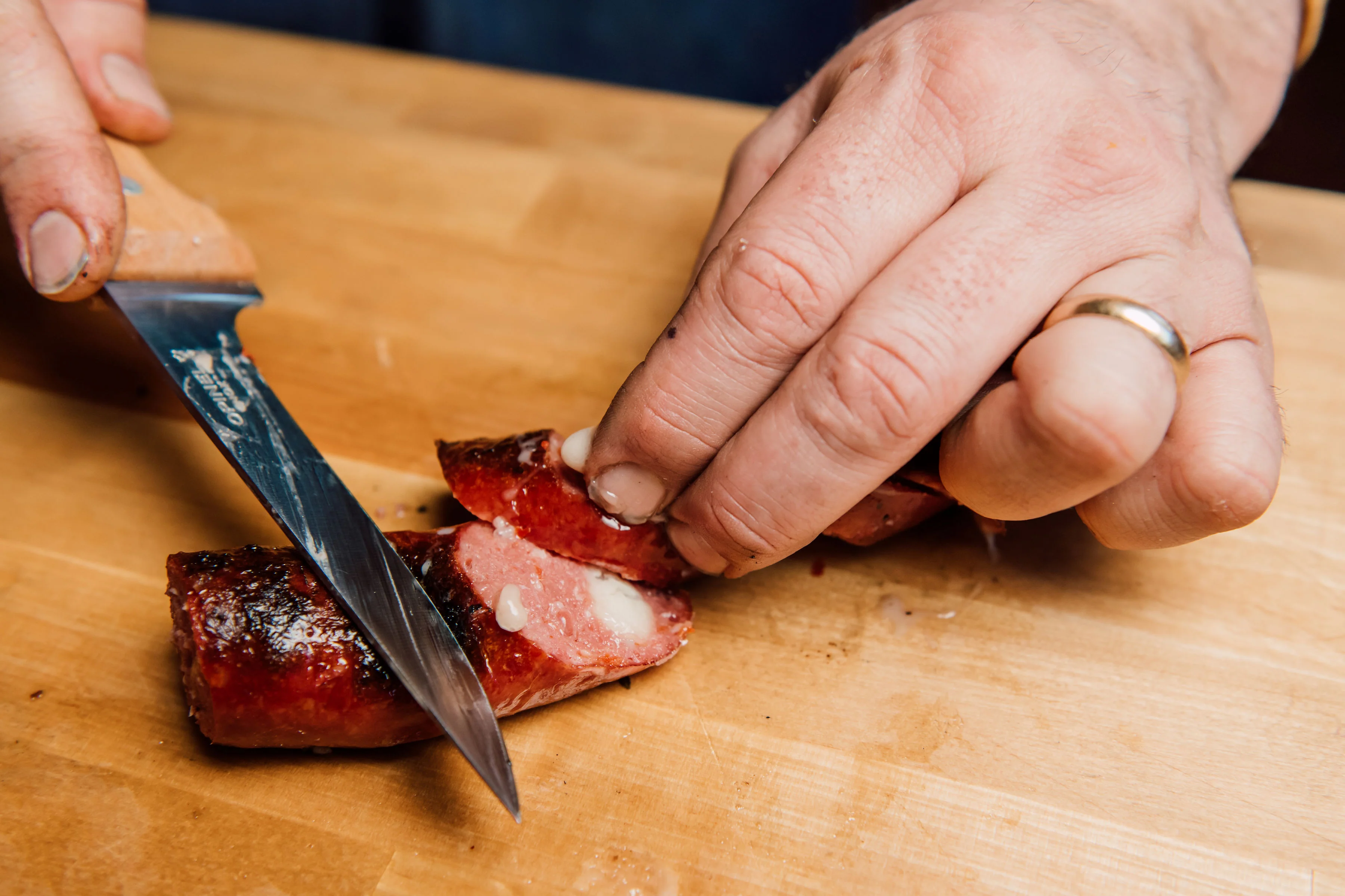 Smoked Sausage with Sheep's Cheese - Image 4